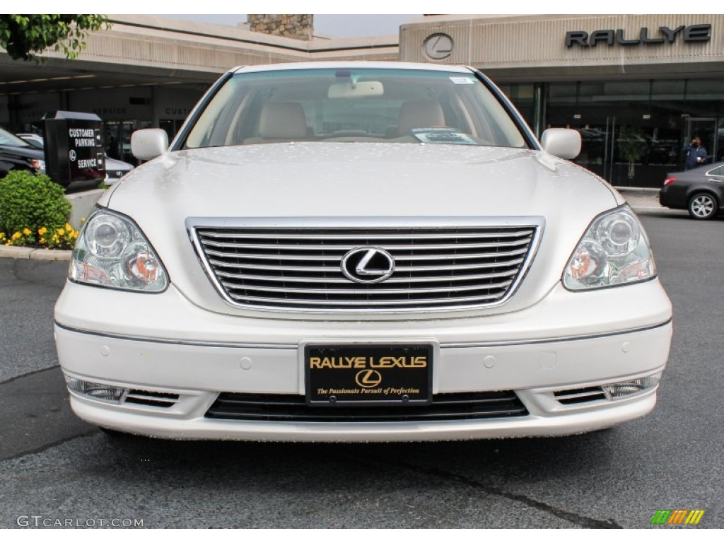 2004 LS 430 - Moonlight Pearl / Cashmere photo #2