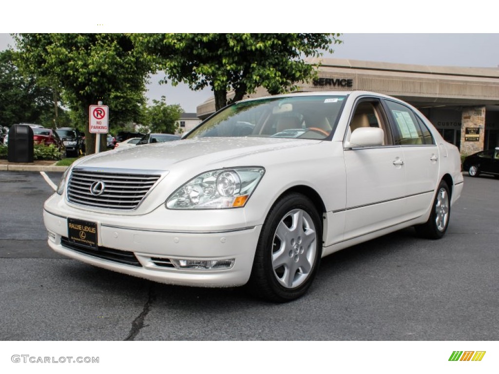 2004 LS 430 - Moonlight Pearl / Cashmere photo #3