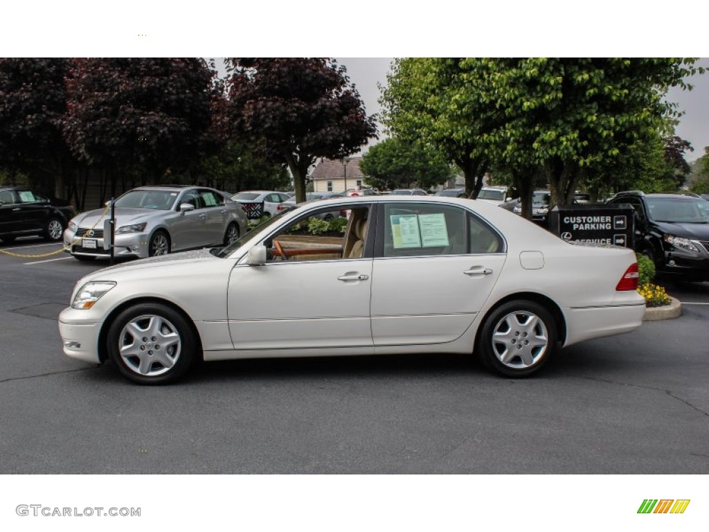Moonlight Pearl 2004 Lexus LS 430 Exterior Photo #81619959