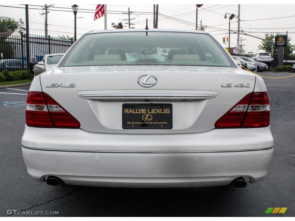 2004 LS 430 - Moonlight Pearl / Cashmere photo #6