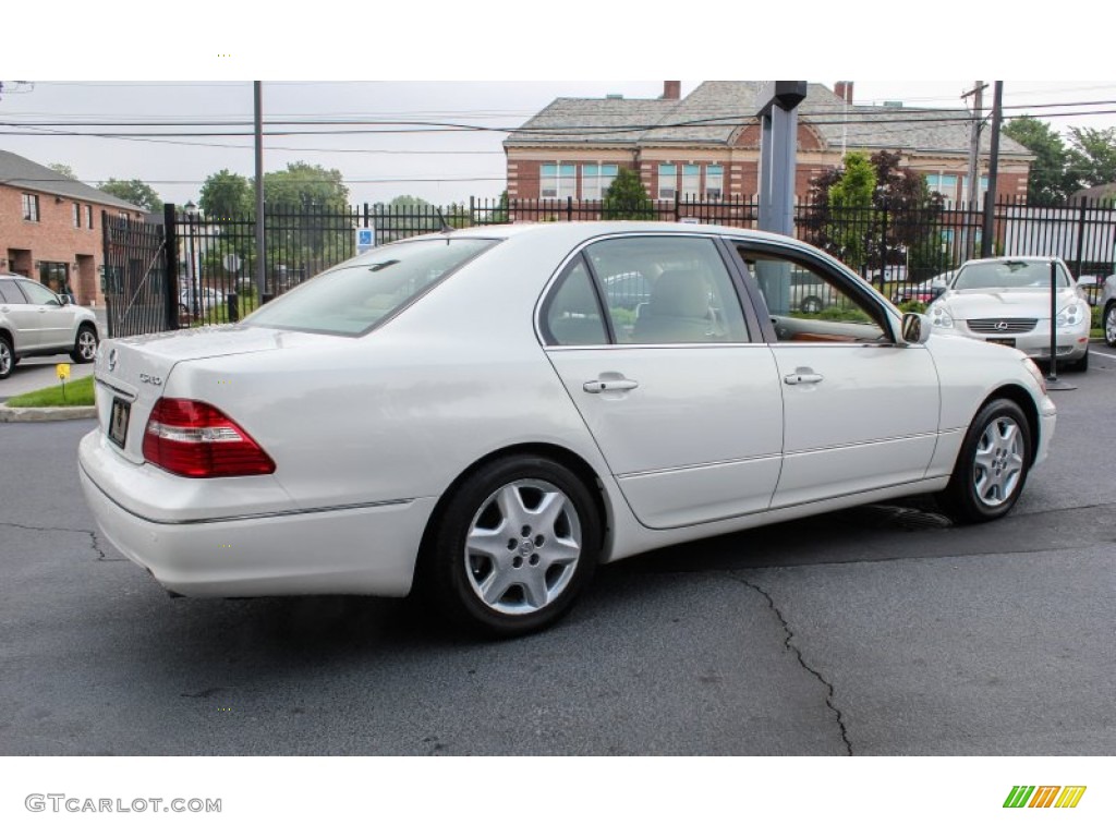2004 LS 430 - Moonlight Pearl / Cashmere photo #7
