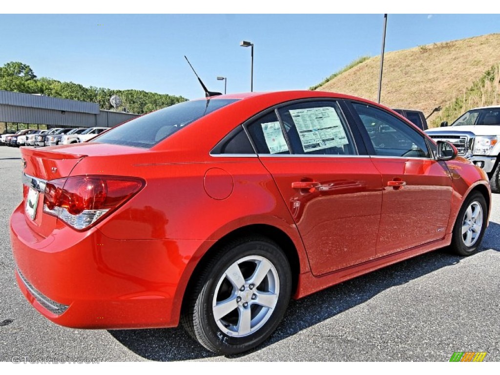 Victory Red 2013 Chevrolet Cruze LT/RS Exterior Photo #81620083