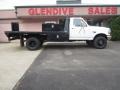 Oxford White - F350 XL Regular Cab 4x4 Stake Truck Photo No. 3