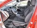 2013 Chevrolet Cruze Jet Black Interior Front Seat Photo