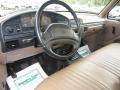 Beige 1996 Ford F350 XL Regular Cab 4x4 Stake Truck Interior Color