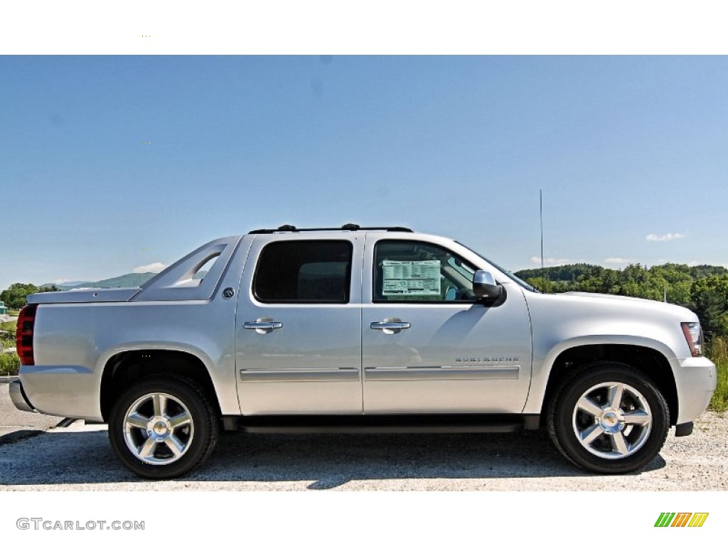 2013 Avalanche LT 4x4 Black Diamond Edition - Silver Ice Metallic / Ebony photo #4