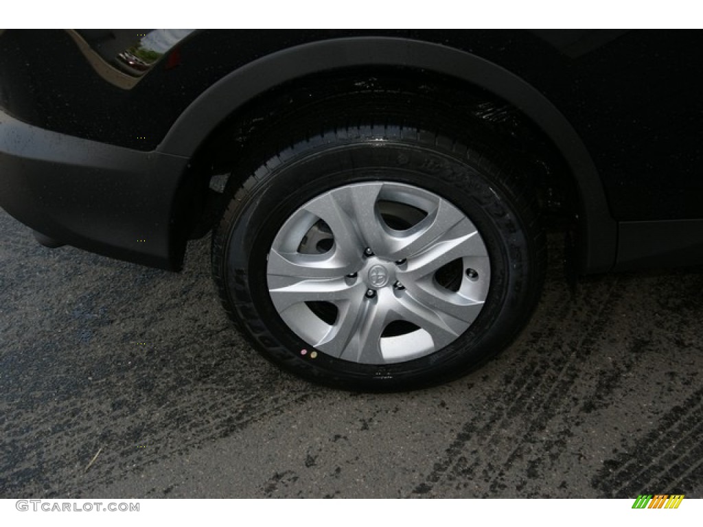 2013 RAV4 LE AWD - Black / Ash photo #9