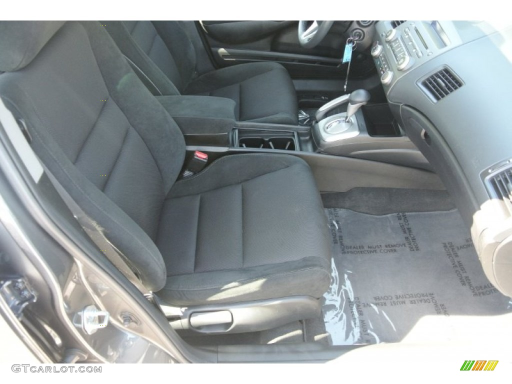 2011 Civic LX-S Sedan - Polished Metal Metallic / Black photo #19