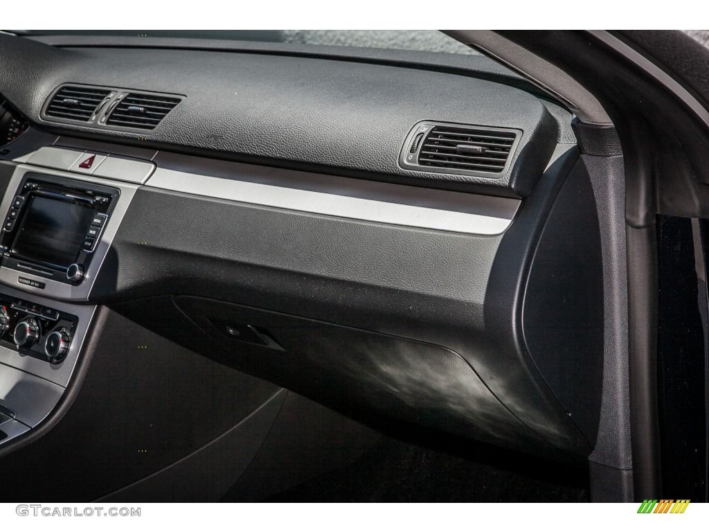 2011 Volkswagen CC Sport Black Dashboard Photo #81623085