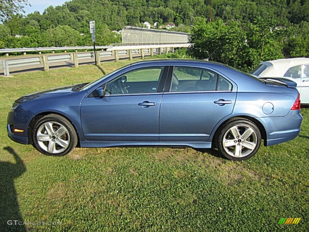 Sport Blue Metallic 2010 Ford Fusion Sport Exterior Photo #81623524