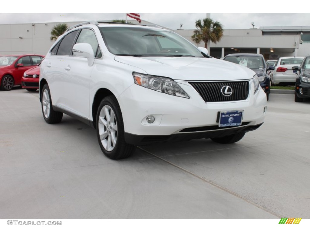 Starfire White Pearl Lexus RX