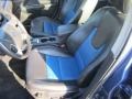 2010 Ford Fusion Charcoal Black/Sport Blue Interior Front Seat Photo