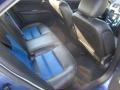 2010 Ford Fusion Charcoal Black/Sport Blue Interior Rear Seat Photo