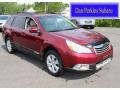 2011 Ruby Red Pearl Subaru Outback 2.5i Limited Wagon  photo #1