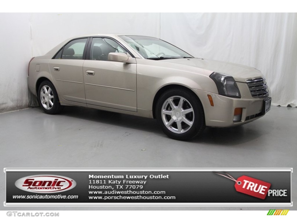 2005 CTS Sedan - Sand Storm / Light Neutral photo #1