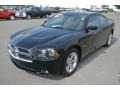 Pitch Black 2012 Dodge Charger R/T Plus