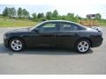 2012 Pitch Black Dodge Charger R/T Plus  photo #3