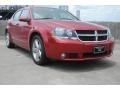 2008 Inferno Red Crystal Pearl Dodge Avenger R/T  photo #1