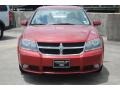 2008 Inferno Red Crystal Pearl Dodge Avenger R/T  photo #2
