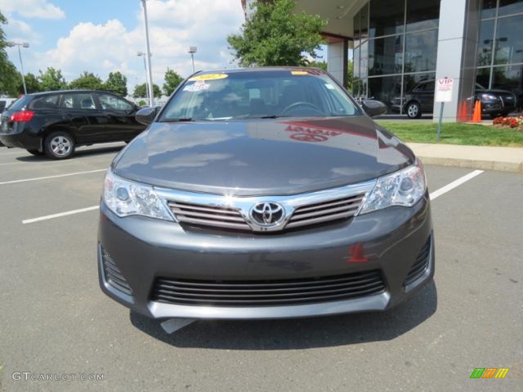 2012 Camry L - Magnetic Gray Metallic / Ash photo #2