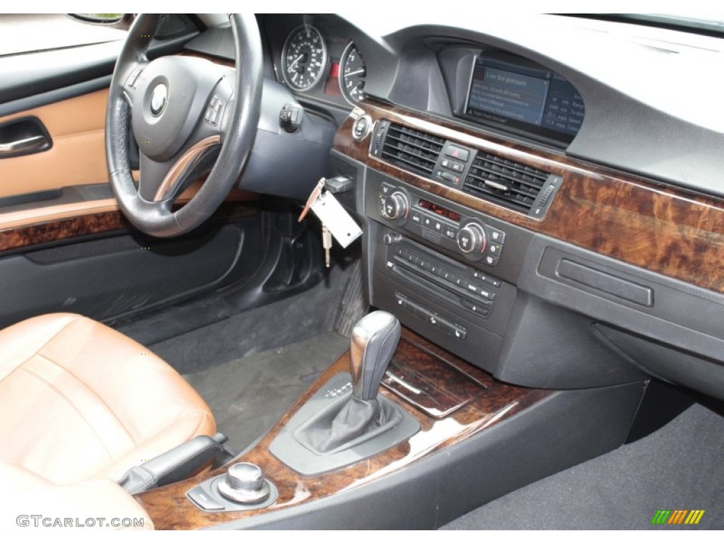 2008 3 Series 335xi Coupe - Crimson Red / Saddle Brown/Black photo #9