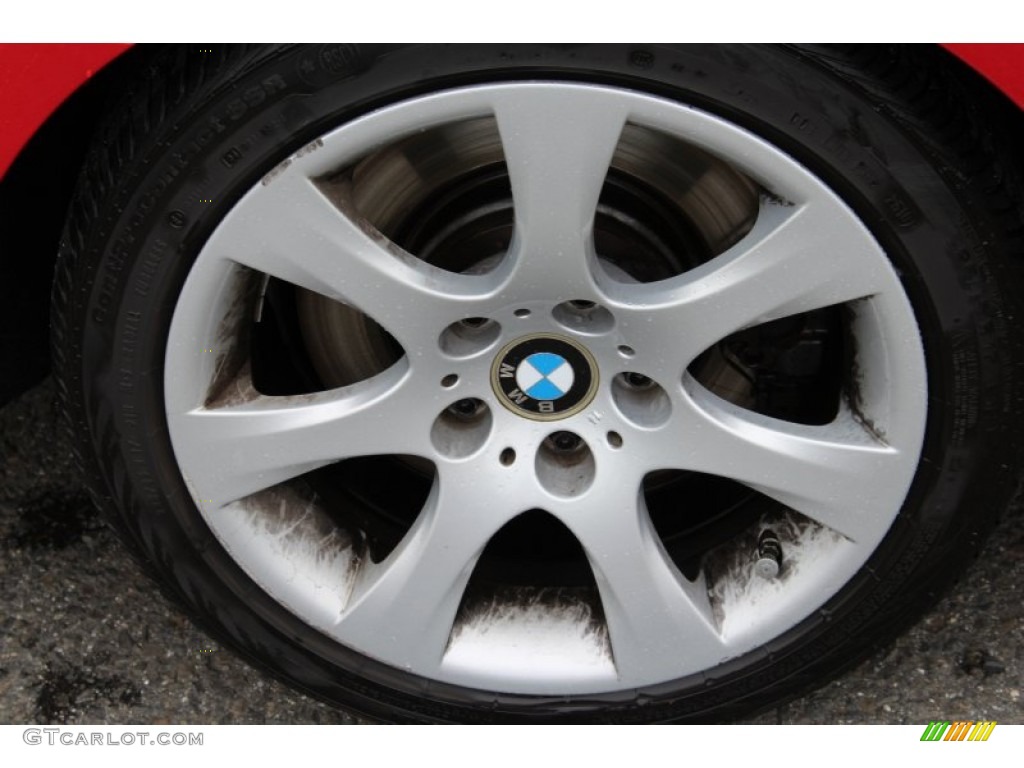 2008 3 Series 335xi Coupe - Crimson Red / Saddle Brown/Black photo #20