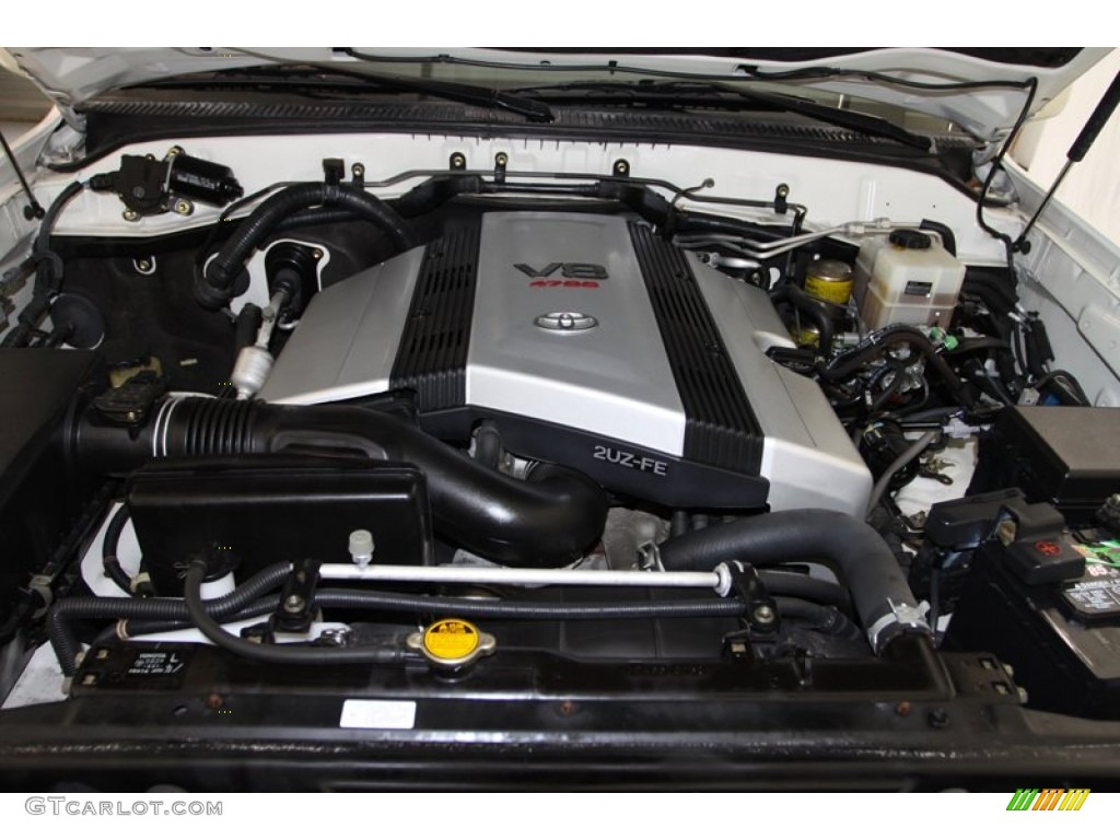2005 Toyota Land Cruiser Standard Land Cruiser Model Engine Photos