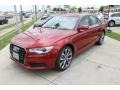 2013 Garnet Red Pearl Effect Audi A6 2.0T quattro Sedan  photo #3