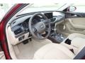 2013 Audi A6 Velvet Beige Interior Interior Photo
