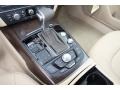 2013 Audi A6 Velvet Beige Interior Transmission Photo