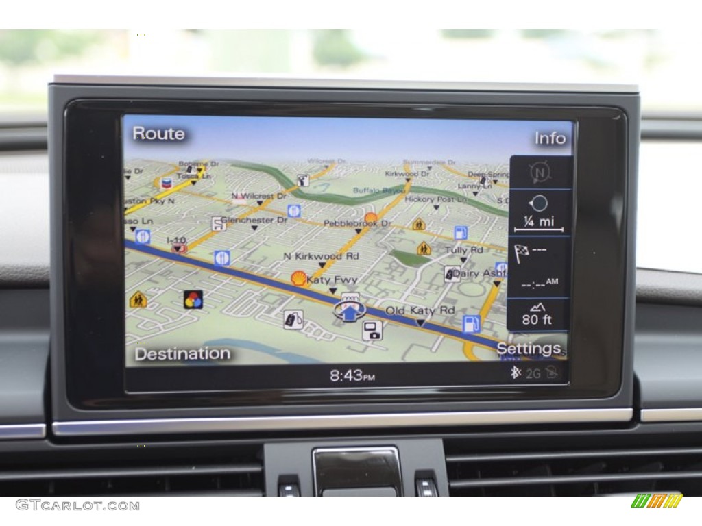 2013 Audi A6 2.0T quattro Sedan Navigation Photo #81627357