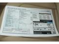  2013 A6 2.0T quattro Sedan Window Sticker