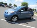 2010 Bayou Blue Pearl Toyota Yaris 3 Door Liftback  photo #3