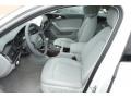 2013 Audi A6 Titanium Gray Interior Front Seat Photo