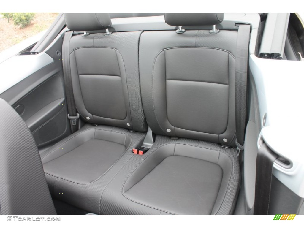 2013 Volkswagen Beetle TDI Convertible Rear Seat Photo #81628353