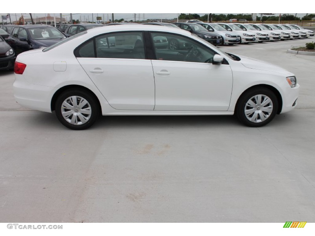 Candy White 2013 Volkswagen Jetta SE Sedan Exterior Photo #81628569