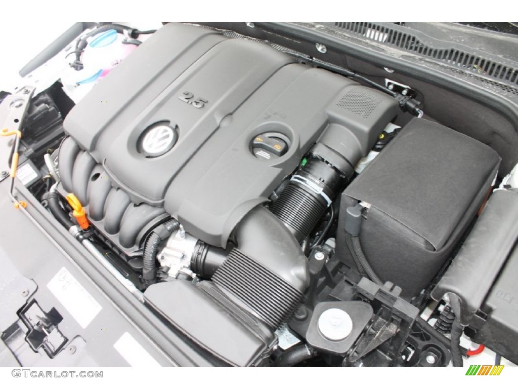 2013 Volkswagen Jetta SE Sedan 2.5 Liter DOHC 20-Valve 5 Cylinder Engine Photo #81628797