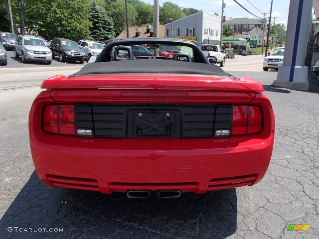 2007 Mustang Saleen S281 Supercharged Convertible - Torch Red / Dark Charcoal photo #6