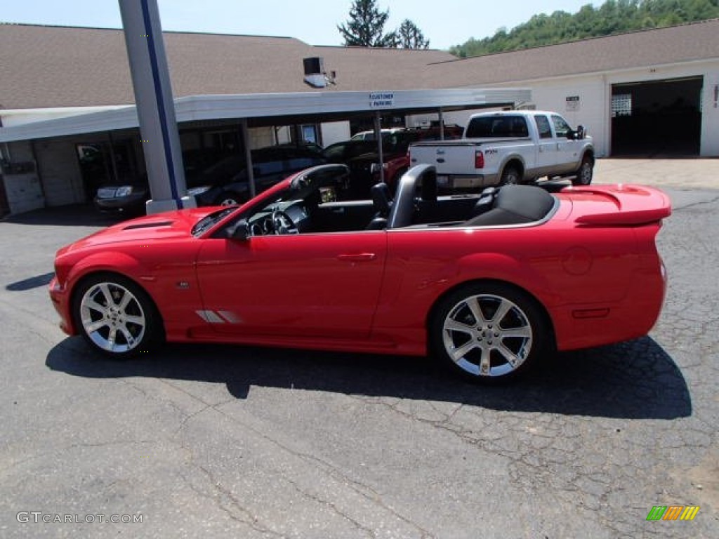 2007 Mustang Saleen S281 Supercharged Convertible - Torch Red / Dark Charcoal photo #8