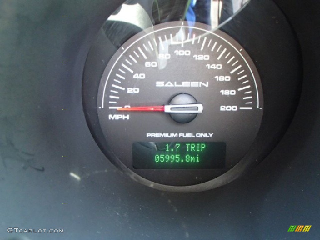 2007 Ford Mustang Saleen S281 Supercharged Convertible Gauges Photos