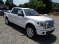 White Platinum Metallic Tri-Coat - F150 Platinum SuperCrew 4x4 Photo No. 3