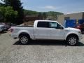 2013 White Platinum Metallic Tri-Coat Ford F150 Platinum SuperCrew 4x4  photo #4