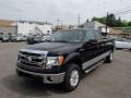 2013 Tuxedo Black Metallic Ford F150 XLT SuperCab 4x4  photo #1