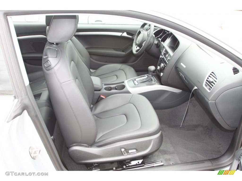 Black Interior 2013 Audi A5 2.0T quattro Coupe Photo #81630129