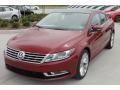 2013 Fortana Red Metallic Volkswagen CC VR6 4Motion Executive  photo #3