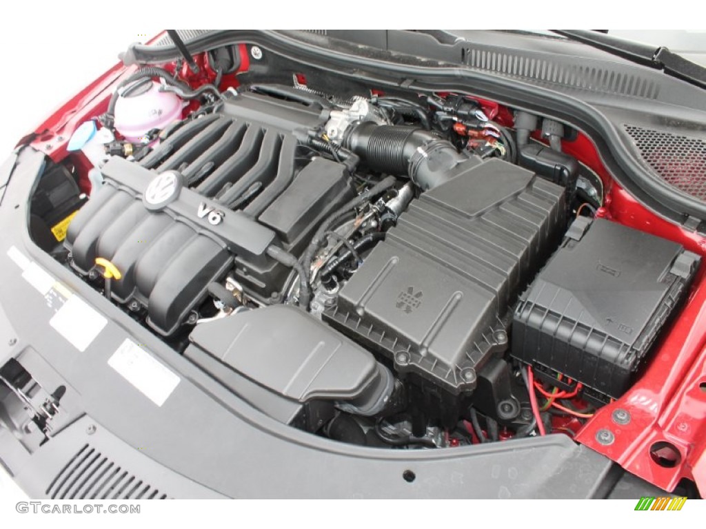 2013 Volkswagen CC VR6 4Motion Executive Engine Photos
