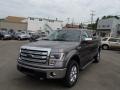 2013 Sterling Gray Metallic Ford F150 Lariat SuperCab 4x4  photo #1