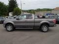 2013 Sterling Gray Metallic Ford F150 Lariat SuperCab 4x4  photo #8