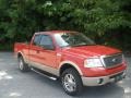 Bright Red 2008 Ford F150 XLT SuperCab 4x4