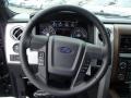 Black 2013 Ford F150 Lariat SuperCab 4x4 Steering Wheel
